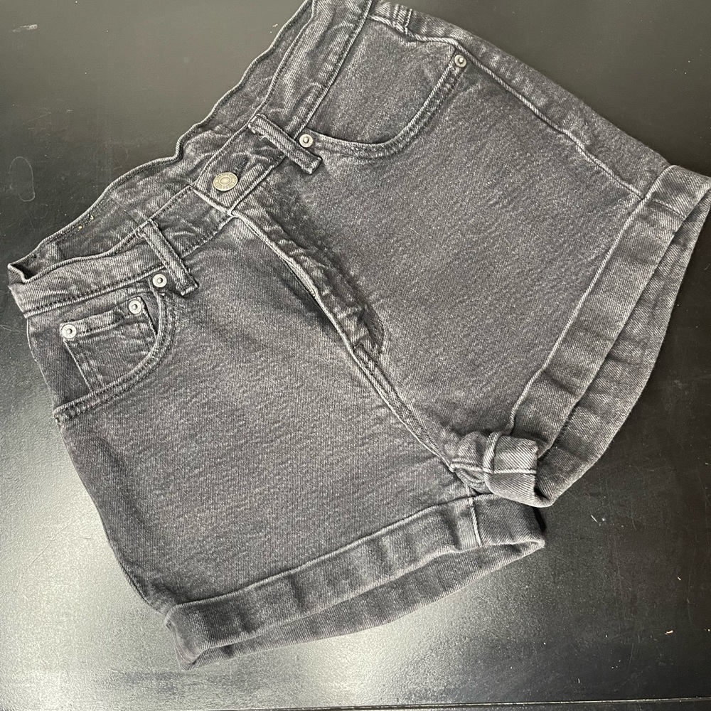 Levis Black Shorts Women's Denim Jean Shorts 26